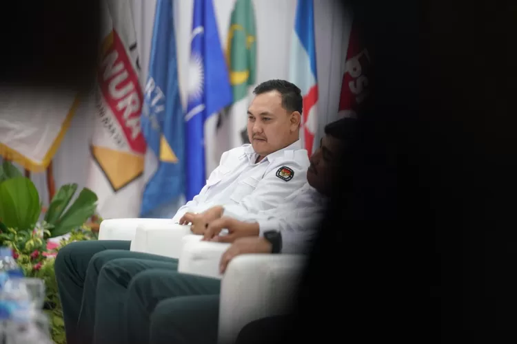 Ketua KPU Kabupaten Bogor M Adi Kurnia (Arifin/Metropolitan)