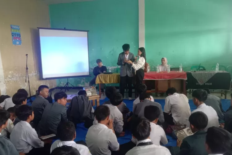 Metro Go To School saat sharing session di SMK Nahdlatul Ulama Cijeruk Bogor, Selasa, 2 September 2024. (Metro)