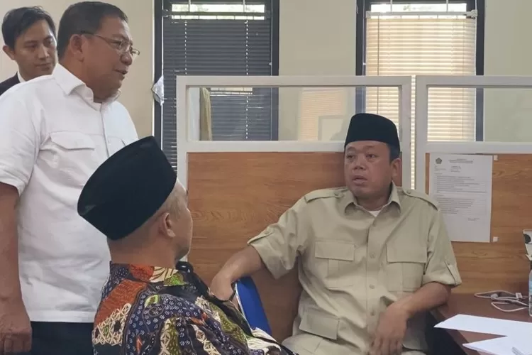 Pansus Angket Haji 2024 DPR RI melakukan sidak ke Kantor Pelayanan Haji dan Umroh Kemenag Kabupaten Bogor, Rabu, 4 September 2024. (Devina)