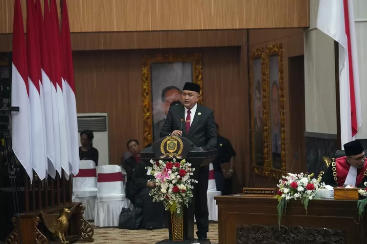Ketua DPRD Kabupaten Bogor sementara Rudy Susmanto. (Arifin/Metropolitan)