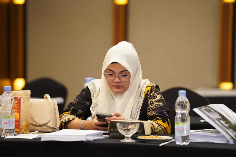 Anggota DPRD Kota Bogor, Desy Yanthi Utami saat mengikuti masa orientasi belum lama ini. 