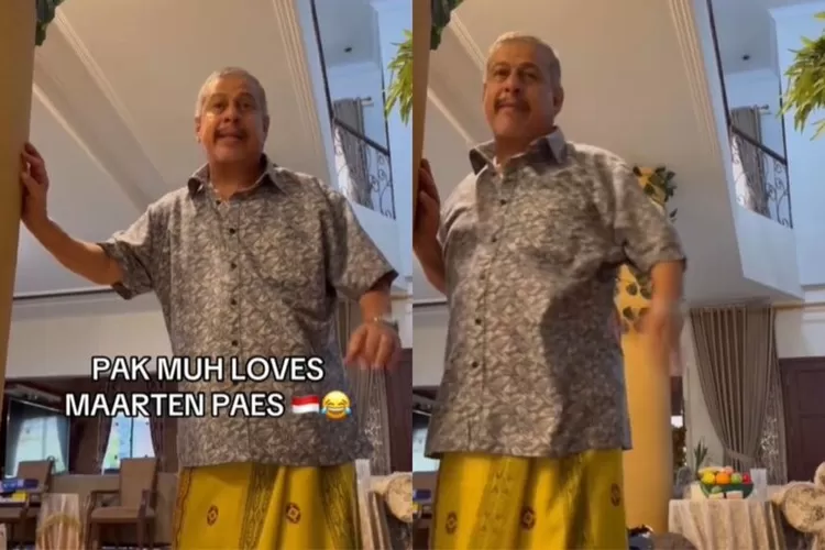 Aksi kocak Pak Muh tirukan penampilan gemilang Maarten Paes bersama Timnas Indonesia di unggah oleh FC Dallas. (Tiktok : FC Dallas)