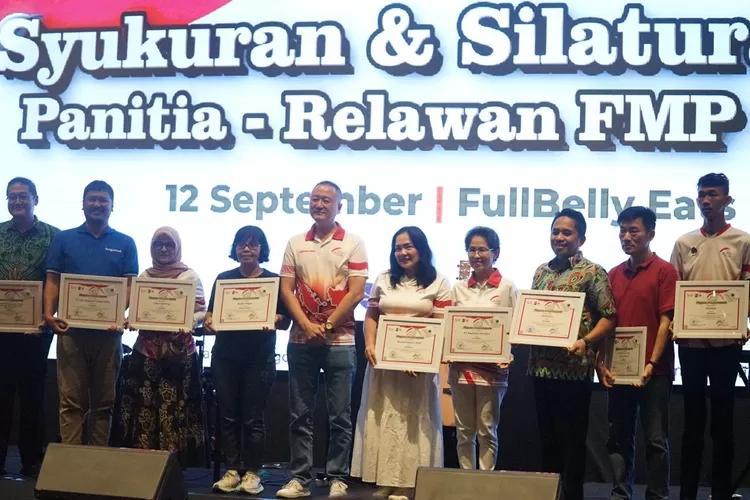 Syukuran dan Silaturahmi Panitia dan Relawan di Fullbelly Eats Kota Bogor, Kamis, 12 September 2024 malam. (Arifin/Metropolitan)