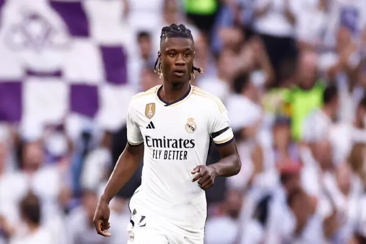 Salah satu Pemain Prancis yang saat ini membela Real Madrid untuk arungi berbagai kompetisi yaitu Eduardo Camavinga. (X : realmadrid)