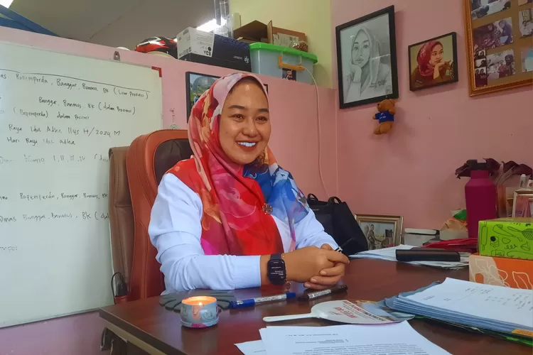 Pelaksana Tugas (Plt) Kasubag Persidangan dan Perundang-Undangan Sekretariat DPRD Kota Bekasi, Lania Octora (ADien)