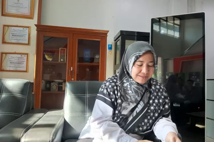 Kepala Bidang Pengadaan, Pemberhentian dan Informasi BKPSDM Kabupaten Bogor Nia Kusmardini. (Erwin)