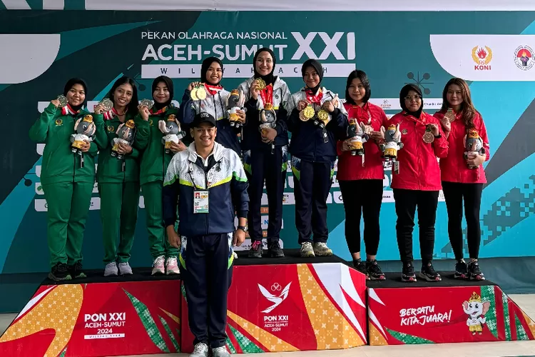 Atlet menembak kontingen Jawa Barat borong medali PON 2024 Aceh-Sumut (KONI Kota Bogor)
