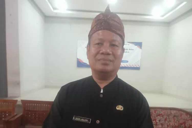 Kabid Usaha Mikro Dinas Koperasi Karawang Agus Jaelani. (Herman)