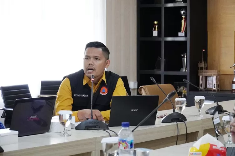 Ketua Forum Pengurangan Risiko Bencana (PRB) Kota Bogor, Aldilah Rahman (Prokompim Kota Bogor)
