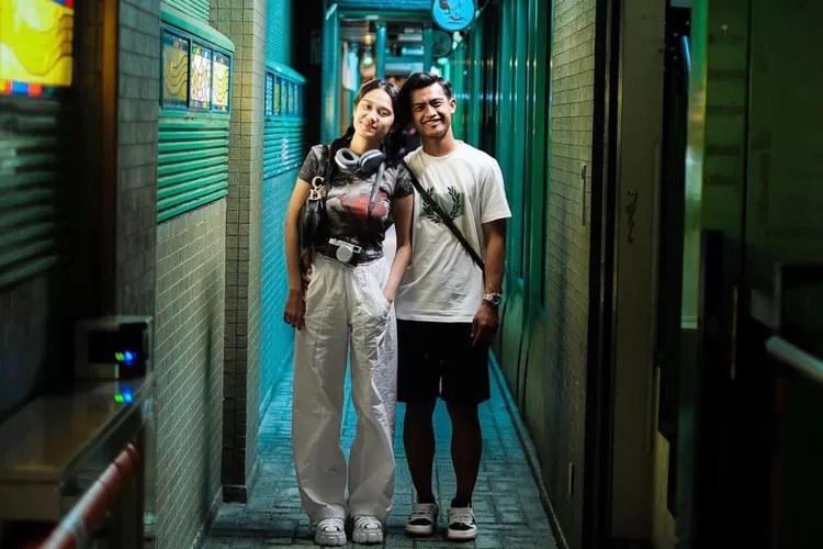  Azizah Salsha dan Pratama Arhan. (Instagram/@pratamaarhan8)