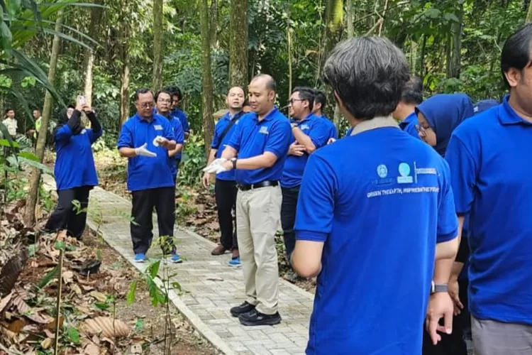 Nutricia Danone menggandeng Yayasan Hutan Organik dan IPB menanam pohon langka di Arboretum Hutan Tropika IPB (ist)