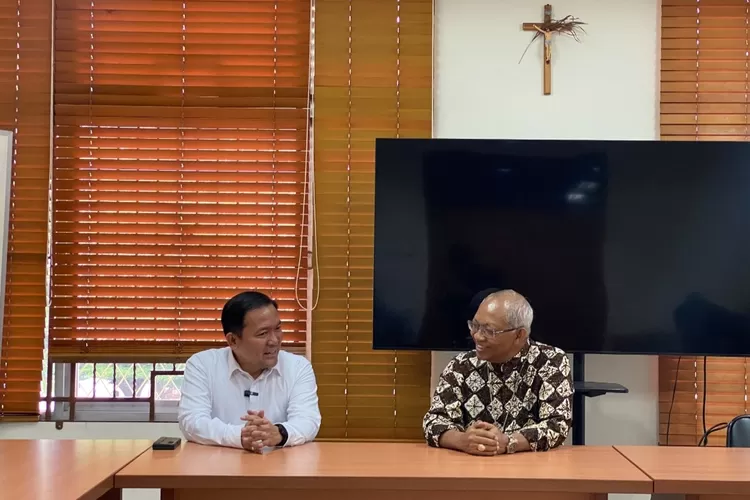 Calon Wali Kota Bogor, Dokter Rayendra silaturahmi bersama Tokoh Katolik Keuskupan Bogor. 