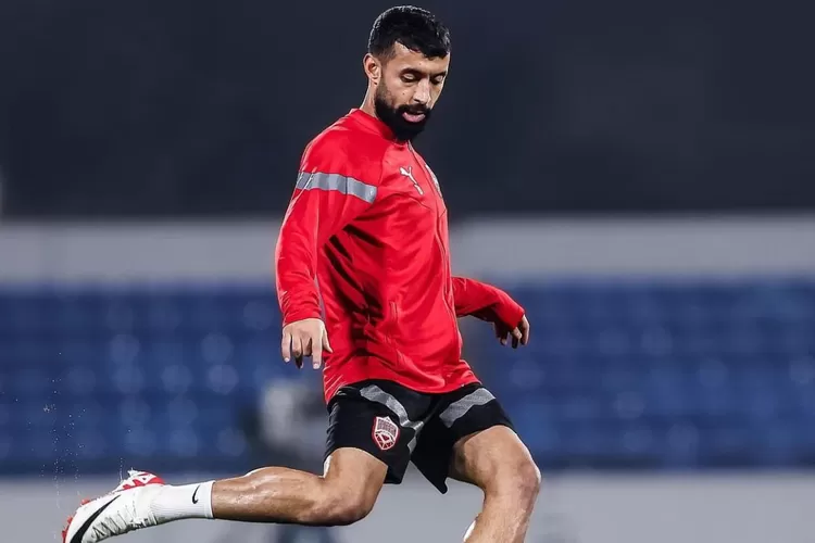 Pemain Timnas Bahrain, Mohamed Marhoon. (Instagram/@marhoon.8)