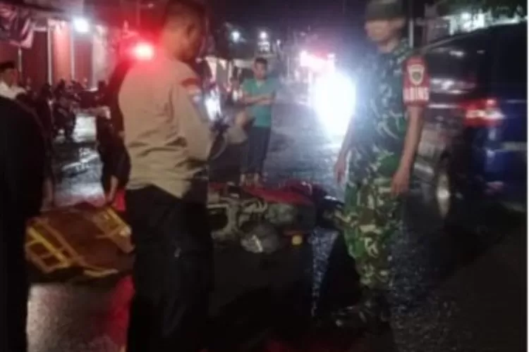 Kecelakaan maut di Jalan Raya Jasinga - Bogor, tepatnya di Desa Sipak, Kecamatan Jasinga, Kabupaten Bogor, Senin, 14 Oktober 2024 malam. (Polres Bogor)