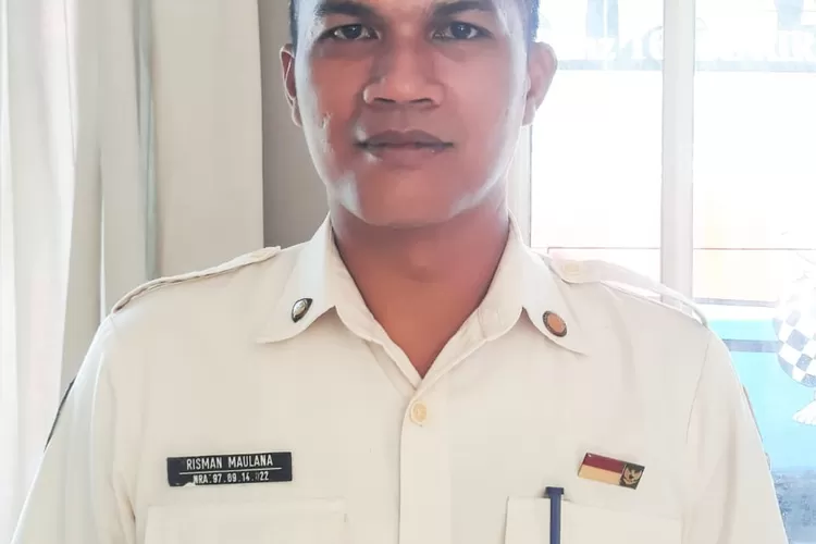 Satgas Pelajar Karawang Risman Maulana (Herman)