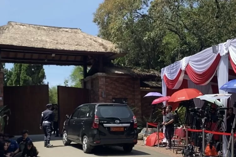 Suasana pembekalan hari kedua calon kabinet Prabowo - Gibran di Padepokan Garuda Yaksa Hambalang, Kabupaten Bogor, Kamis, 17 Oktober 2024. (Arifin/Metropolitan)
