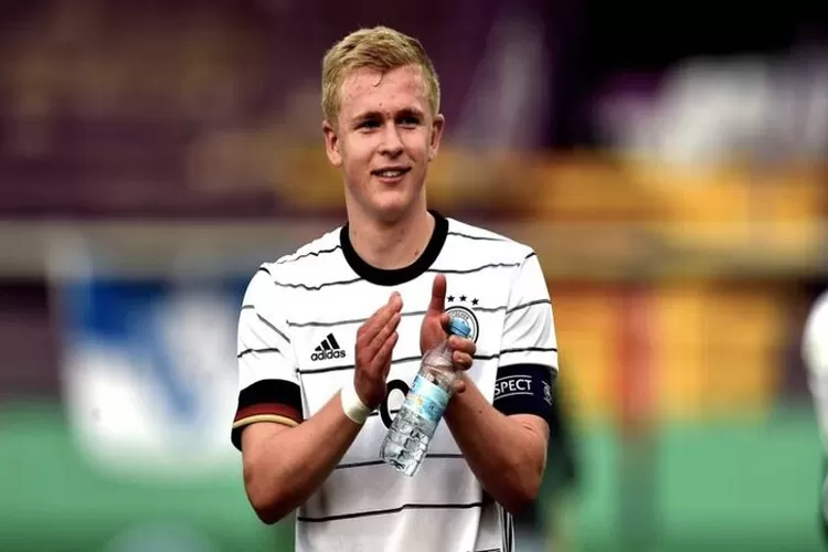 Salah satu Pemain yang lakukan Debut untuk Timnas Jerman pada Oktober 2024 yaitu Jonathan Burkardt. (dfb.de)