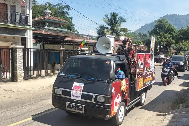 Demi meningkatkan partisipasi pemilih, PPK Simpenan Kabupaten Sukabumi gelar Kirab Partisipasi Pemilih Pilkada 2024 (Satiri)