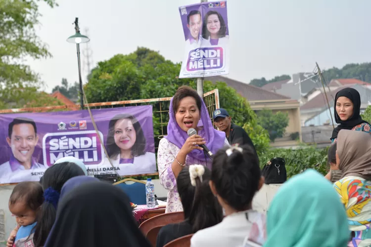 Calon Wakil Wali Kota Bogor nomor urut satu, Melli Darsa (Dok pribadi)