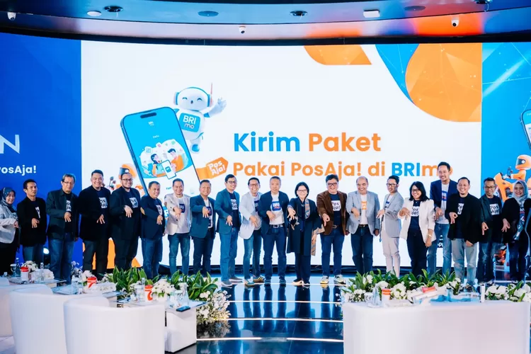 BRI dan Pos Indonesia meluncurkan fitur 'Kirim Barang' melalui PosAja! di BRImo sekaligus memperkuat sinergitas (BRI)