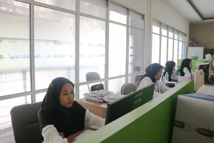 Ilustrasi pelayanan di RSUD Leuwiliang. 