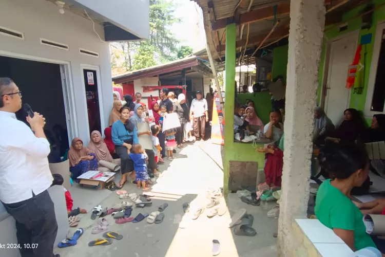 Wakil Ketua III DPRD Kota Bogor Dadang Iskandar Danubrata saat reses (DPRD Kota Bogor)