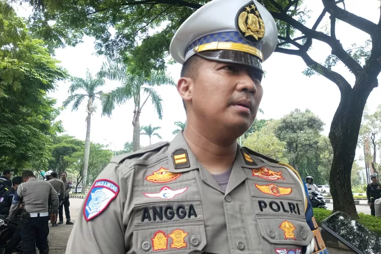 Kanit Turjawali Satlantas Polres Bogor, Iptu Angga Nugraha. (Erwin)