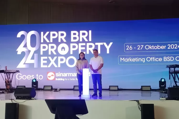 Kegiatan KPR BRI Property Expo Goes to Sinarmas Land yang berlangsung di Marketing Gallery Sinarmas Land BSD.