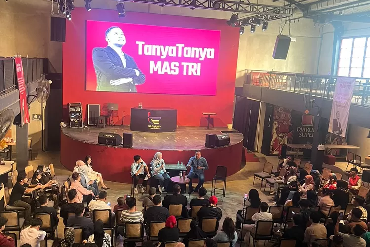 Lewat acara 'Tanya-Tanya Mas Tri', Calon Wali Kota Bekasi Tri Adhianto mengajak para pemuda Kota Bekasi kolaborasi dalam pembangunan wilayah (dok pribadi)