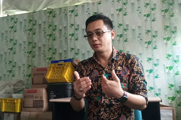 Ketua Tim Surveilans dan Imunisasi Dinas Kesehatan (Dinkes) Kabupaten Bogor Luki Gema Safari. (Erwin)