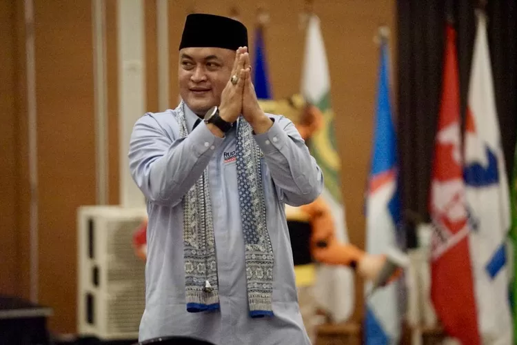 Calon Bupati Bogor Rudy Susmanto. (Arifin/Metropolitan.id)