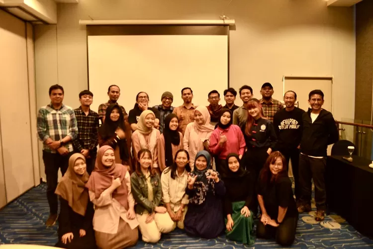 AMSI Jawa Barat menggelar pelatihan cek fakta di Ibis Budget Bandung, Jalan Asia Afrika No.128, Paledang, Kecamatan. Lengkong, Kota Bandung, Sabtu, 2 November 2024. (AMSI Jawa Barat)