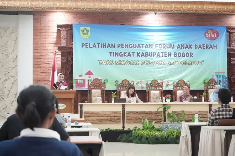 Forum Anak Daerah Tingkat Kabupaten Bogor digelar di Hotel New Ayuda, Megamendung, Sabtu, 2 November 2024. (Humas Pemkab Bogor)