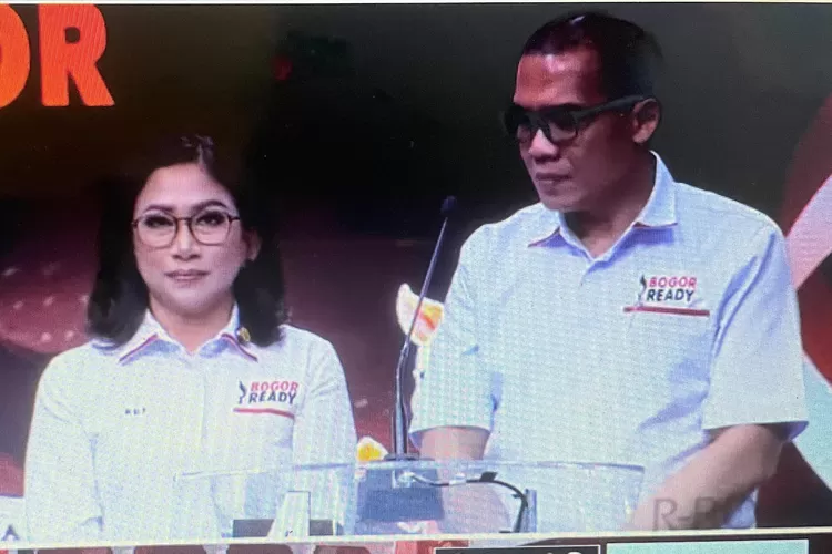 Calon Wali Kota dan Wakil Wali Kota Bogor Rena Da Frina - Teddy Risandi 