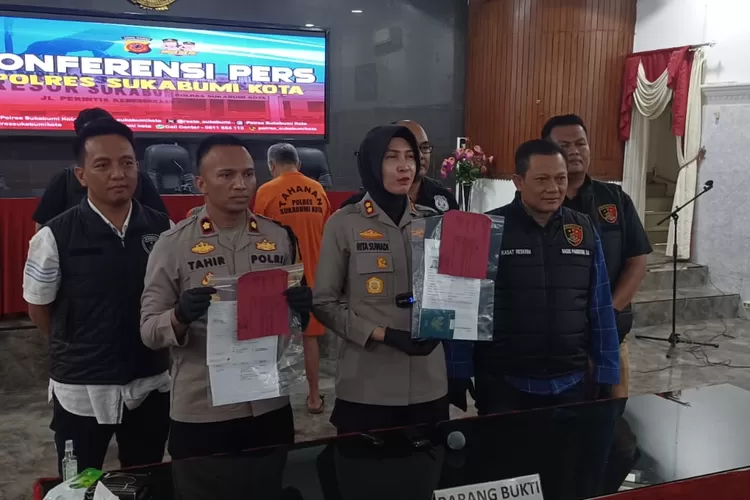 Penangkapan dalang tindak pidana perdagangan orang (TPPO) pasangan suami istri lanjut usia di Sukabumi.