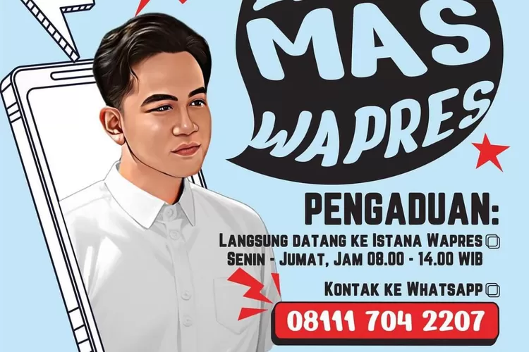 Layanan Lapor Mas Wapres yang dihadirkan Wakil Presiden Gibran Rakabuming Raka (Instagram/@gibran_rakabumingraka)