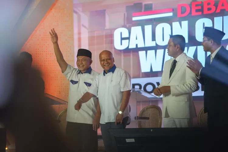 Debat Cagub dan Cawagub Jawa Barat 2024, Ilham Habibie optimis membawa Jawa Barat terbang lebih tinggi
