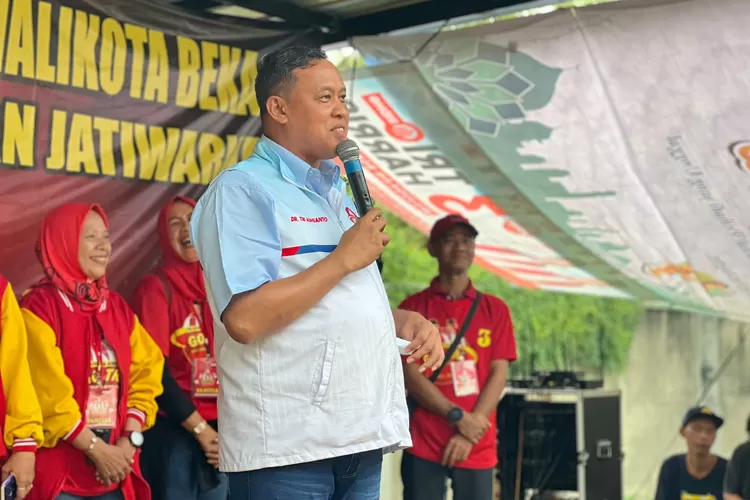 Tak kurang dari 15 Hari menjelang Pilkada Kota Bekasi, Survei LS Vinus menyebut elektabilitas Tri Adhianto - Harris Bobihoe terus meroket (dok pribadi)