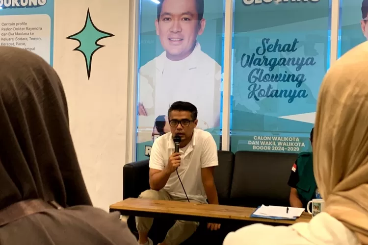 Calon Wakil Wali Kota Bogor, Eka Maulana. 