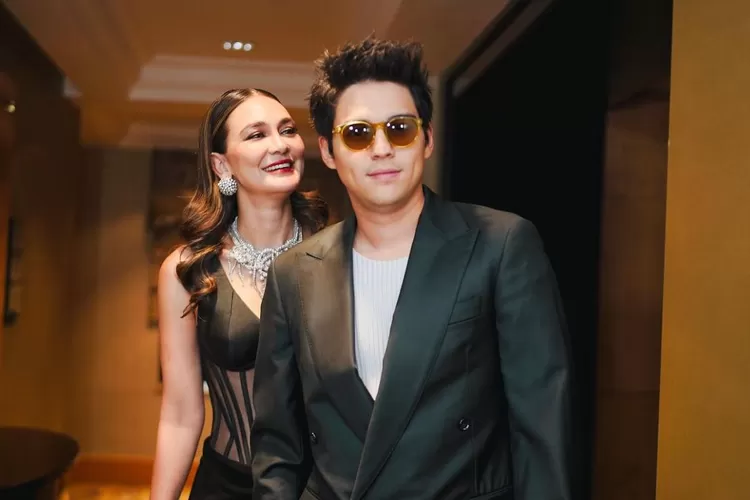 Maxime Bouttier dengan Luna Maya. (Instagram/@lunamaya)