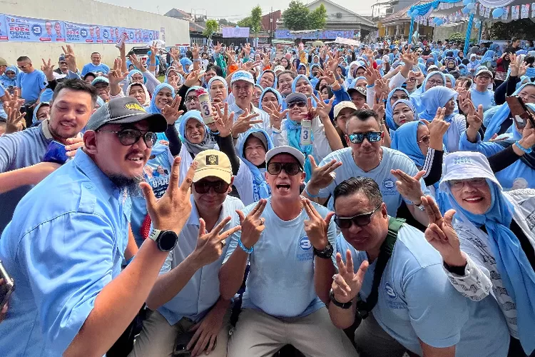 Bazar Djuara sembako murah ala YRA Group diapresiasi Calon Wali Kota Bogor nomor urut 3 Dedie Rachim (dok pribadi)
