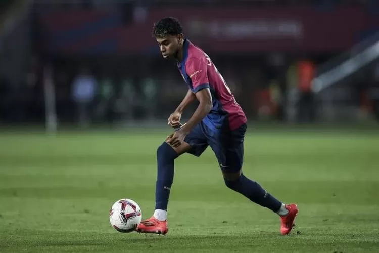Salah satu Pemain Wonderkid yang jadi andalan Klub La Liga Spanyol musim 2024-2025 yaitu Lamine Yamal. (fcbarcelona.com)