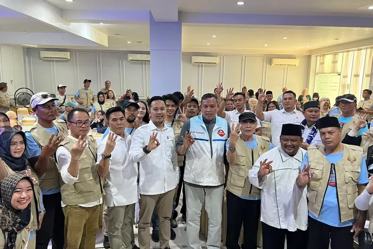 Dukungan terus mengalir, Relawan Gibran Fans Garuda Indonesia solid memenangkan Tri Adhianto - Harris Bobihoe di Pilkada Kota Bekasi 2024 (dok pribadi)