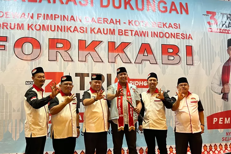FORKKABI mantapkan dukungan untuk menangkan Paslon Tri Adhianto - Harris Bobihoe di Pilkada Kota Bekasi 2024 (dok pribadi)