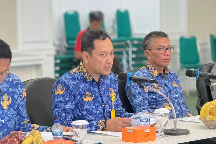 Rapat Integrasi Penataan Aset dan Penataan Akses GTRA di Gedung Serbaguna 1 Setda Kabupaten Bogor pada Jumat, 29 November 2024. (GTRA)