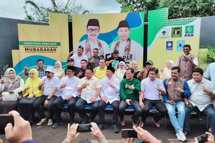 Tim Pemenangan Asep Japar-Andreas klaim data C1 tidak akan berubah signifikan pasca pleno dan tetap menang Pilkada Kabupaten Sukabumi 2024 (Usep)