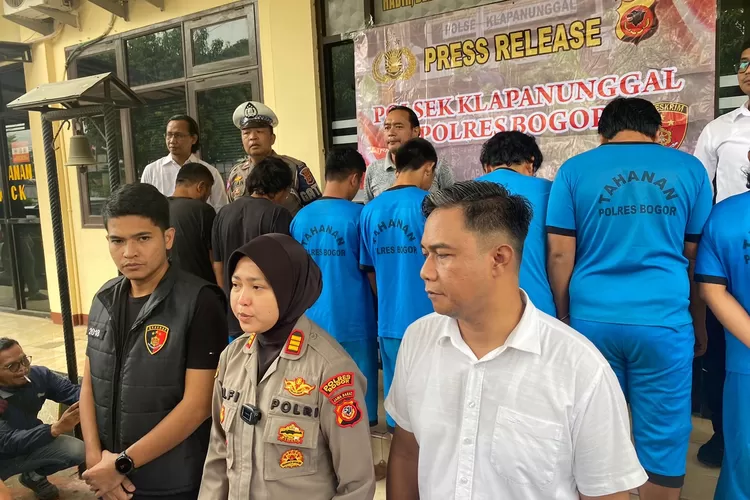 Polsek Klapanunggal meringkus Komplotan pengoplos gas elpiji di Desa Lulut, Kecamatan Klapanunggal, Kabupaten Bogor (Polsek Klapanunggal)