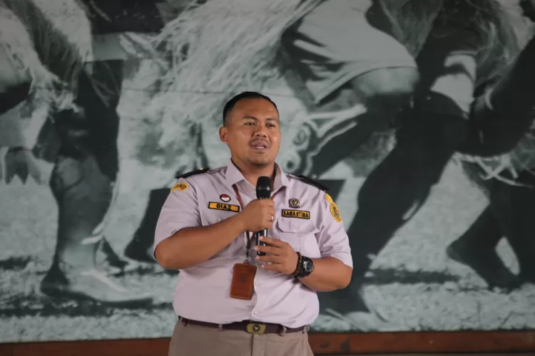 Kepala Subbagian Protokol, Biro Umum dan Keuangan Badan Karantina Indonesia Diaz Rachmadani. (Dok Barantin)