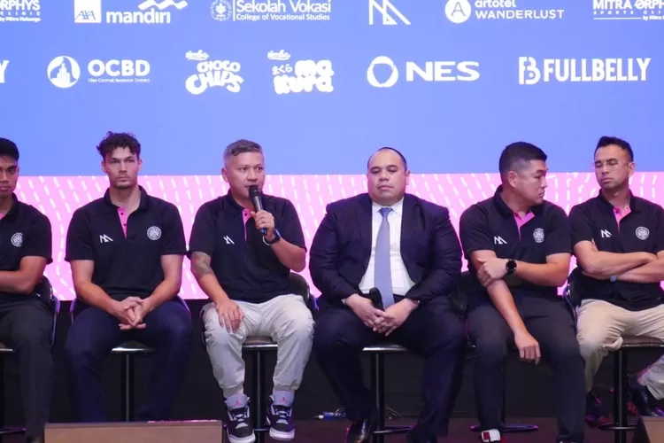 peluncuran Tim Rans Simba Bogor di Full Belly Bogor, Senin, 16 Desember 2024. (Rans Simba Bogor)