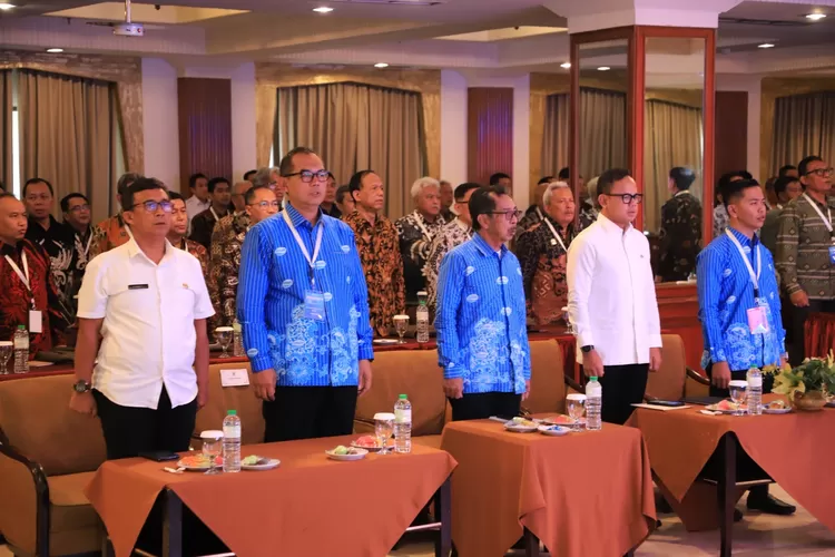 Munas Asdepamsi di Kota Bogor, Rabu, 18 Desember 2024.&nbsp;Sekda Kabupaten Bogor Ajat Rochmat Jatnika terpilih menjadi Ketua Asdepamsi periode 2024-2027. (Diskominfo)